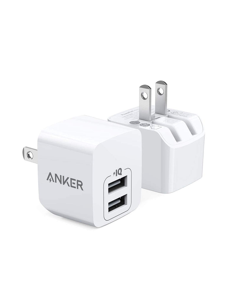 Anker - A2620 - Dual-Port 12W USB-A Wall Charger - 2-Pack