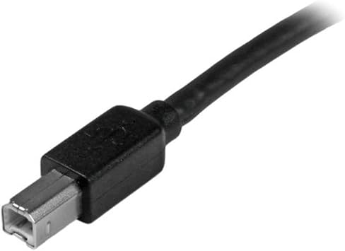 StarTech - Printer Cable USB-A 2.0 Male to USB - B Male 50FT - Black