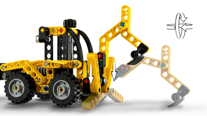 LEGO - 42197 - TECHNIC - Backhoe Loader - 104pcs