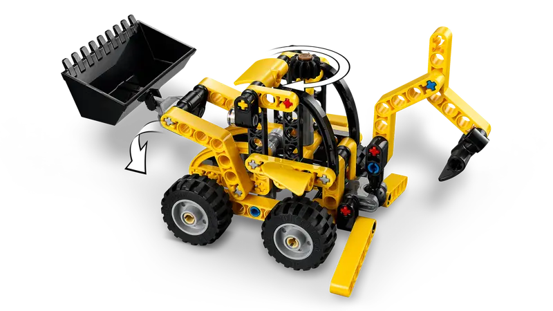 LEGO - 42197 - TECHNIC - Backhoe Loader - 104pcs