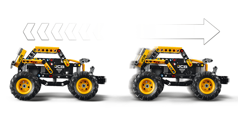 LEGO - 42199 - Technic - Monster Jam Digatron Pull - Back - 218 Pc