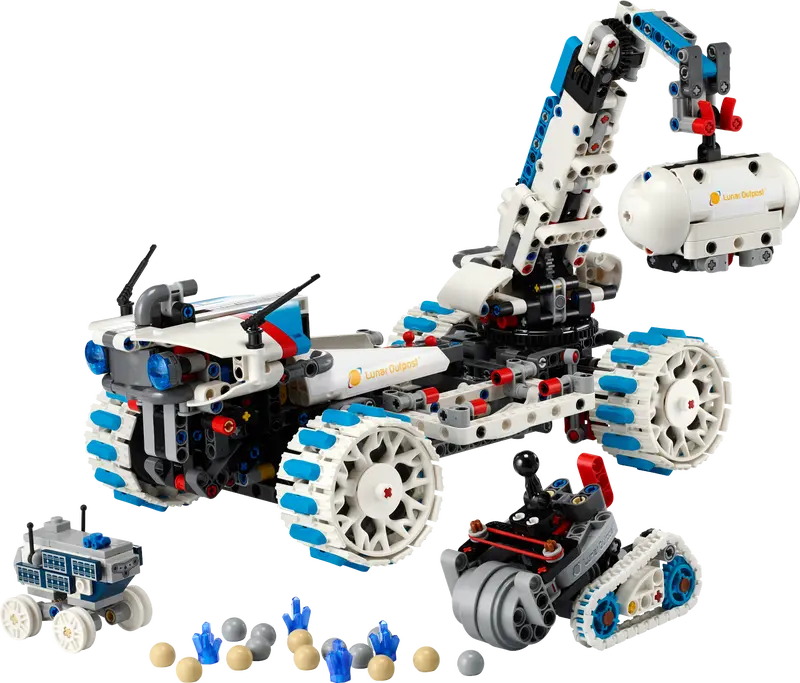 LEGO - 42211 - TECHNIC - Lunar Outpost Moon Rover Space Vehicle - 1082pcs