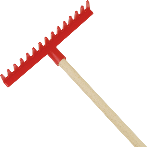WOOD HANDLE RAKE