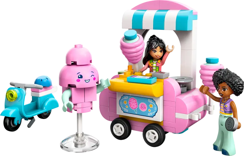 LEGO - 42643 - FRIENDS - Cotton Candy Stand and Scooter - 110pcs