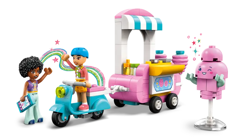 LEGO - 42643 - FRIENDS - Cotton Candy Stand and Scooter - 110pcs