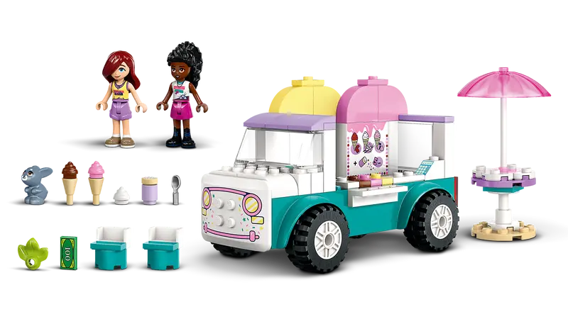 LEGO - 42644 - FRIENDS - Heartlake City Ice Cream Truck - 92pcs