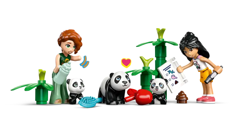 LEGO - 42648 - FRIENDS - Panda Sanctuary Animal Care - 243pcs