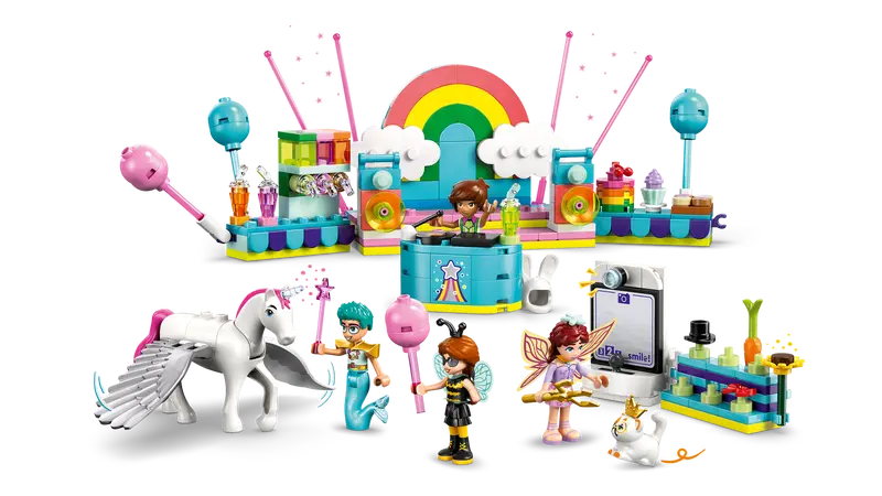 LEGO - 42661 - FRIENDS - Costume Party with Unicorn & Fairy - 261pcs