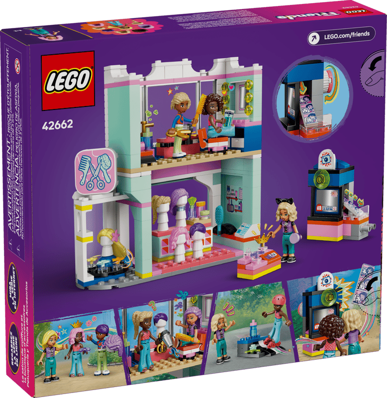LEGO - 42662 - Friends - Hair Salon and Accessories Store - 347 Pc