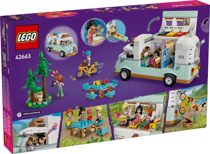 LEGO - 42663 - FRIENDS - Friendship Camper Van Adventure - 778pcs