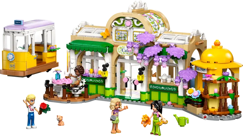 LEGO - 42671 - FRIENDS - Plant Cafe & Flower Shop - 1138pcs
