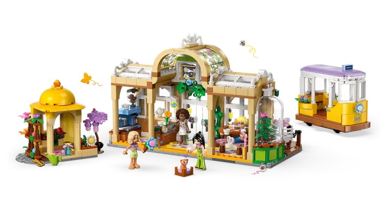 LEGO - 42671 - FRIENDS - Plant Cafe & Flower Shop - 1138pcs