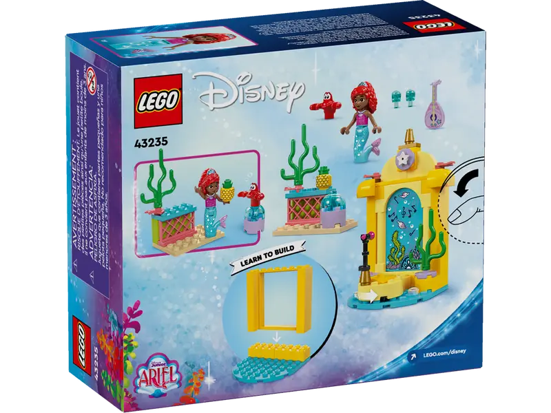 LEGO - 43235 - DISNEY - Ariel's Music Stage - 60pcs