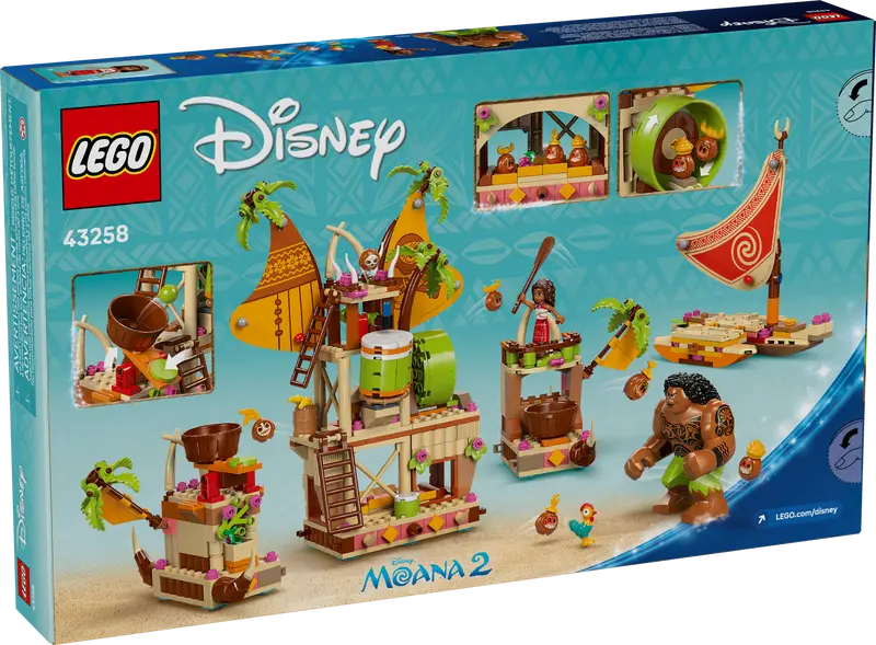 LEGO - 43258 - DISNEY - Moana 2 - Kakamora Barge - 572pcs