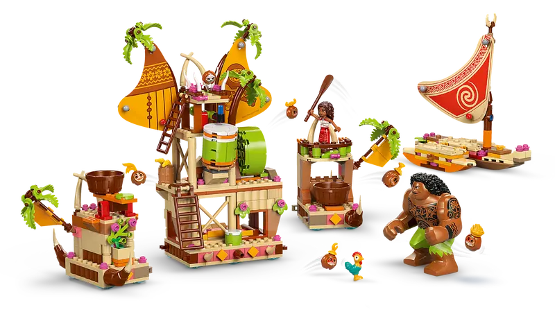 LEGO - 43258 - DISNEY - Moana 2 - Kakamora Barge - 572pcs