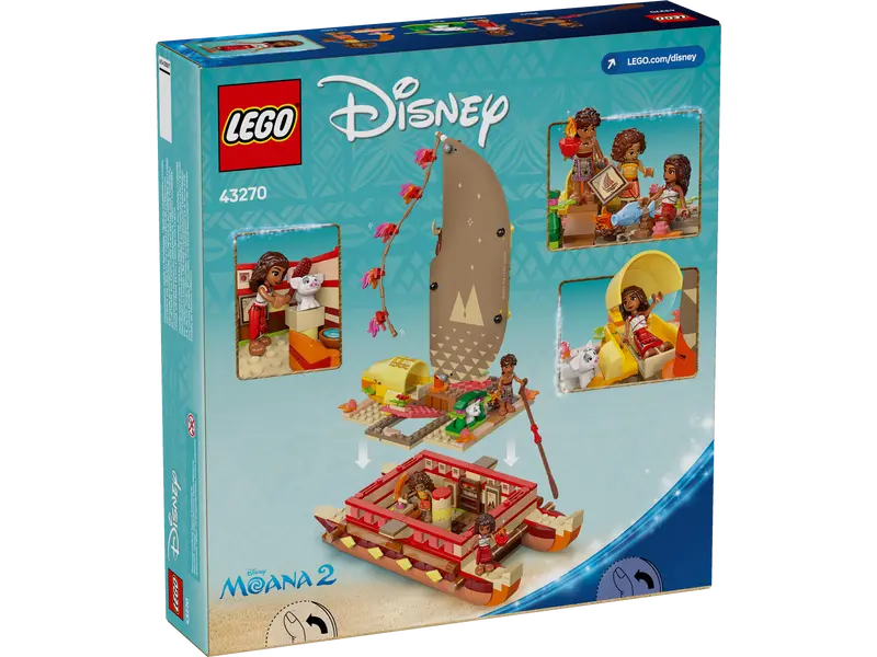 LEGO - 43270 - DISNEY - Moana's Adventure Canoe