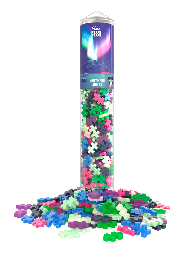 Plus-Plus - Tube - Northern Lights - 240 Pc