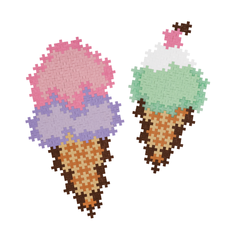 PUZZLE BY NUMBER - ICE CREAM CONES - 250pcs