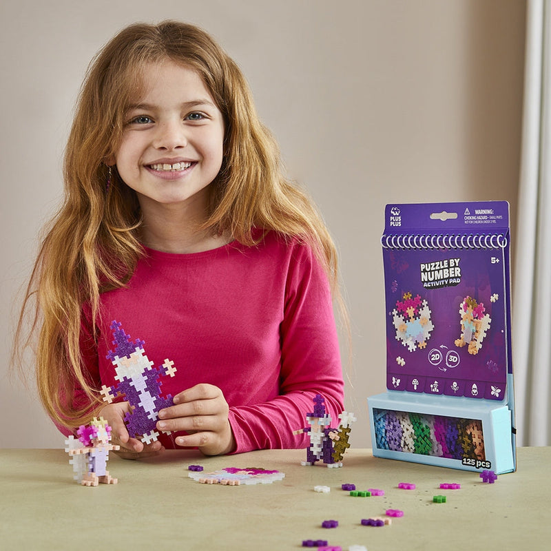 PUZZLE BY NUMBER  - ENCHANTED FOREST  - 125PCS