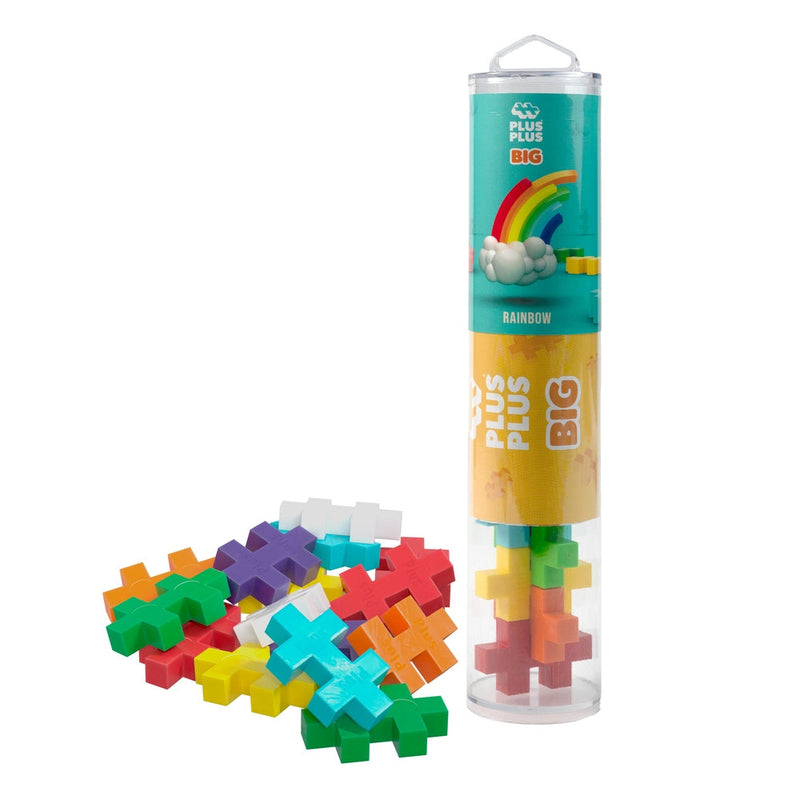 TUBE - BIG - RAINBOW- 15pcs