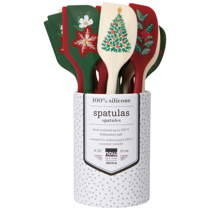 Now Designs - Winter Wonders Christmas Mini Spatula Counter Display - 18 Assorted