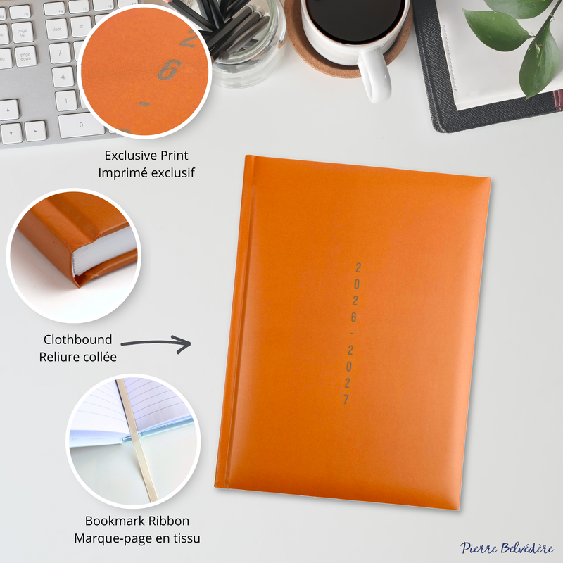 ACADEMIC AGENDA 2026-2027- MEDIUM 1W/2P- BROWN