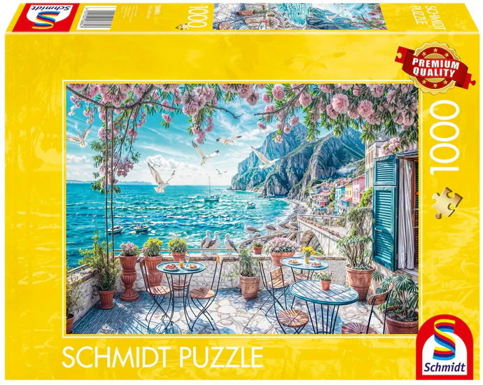 Schmidt Spiele - 1000 Piece Puzzle - Terrace by the Sea