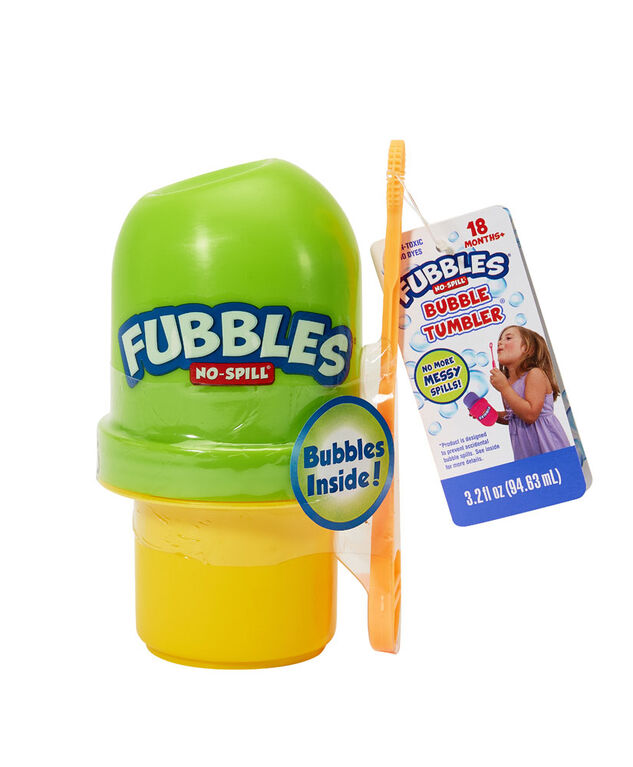 Little Kids - FUBBLES - NO SPILL BUBBLE TUMBLER - PDQ ASST