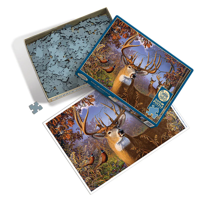 Cobble Hill - Deer and Pheasant (500 Pc Puzzle) (Old Version)
