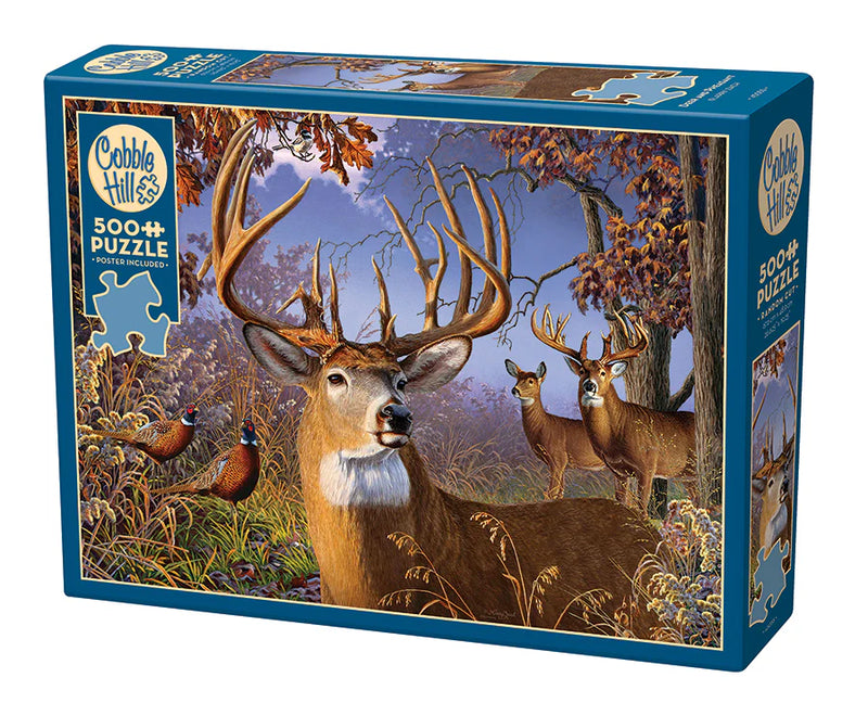 Cobble Hill - Deer and Pheasant (500 Pc Puzzle) (Old Version)