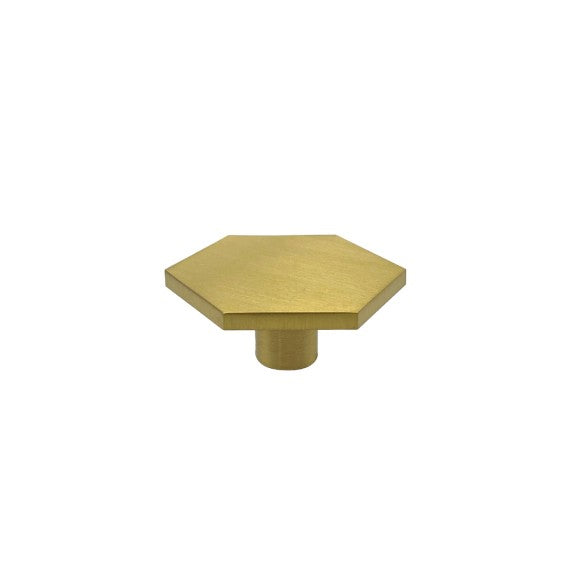 Cookut - Brass Knob Hexagon