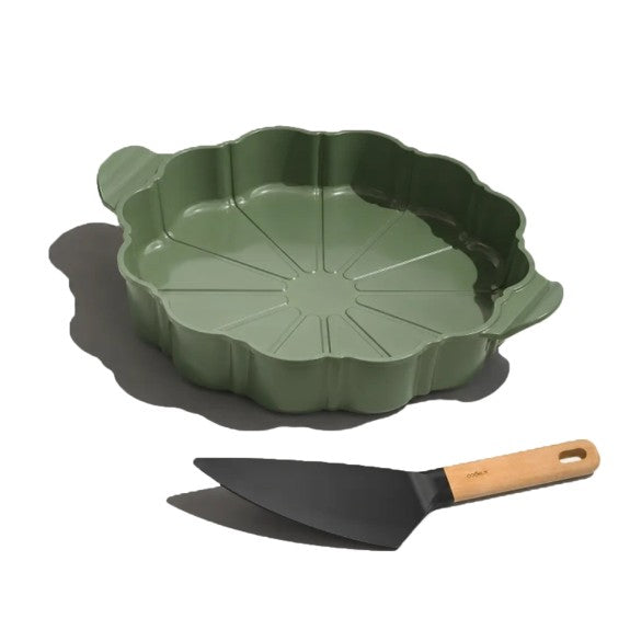 Cookut - The Formidable Pie Dish & Slicer 29 cm Fern