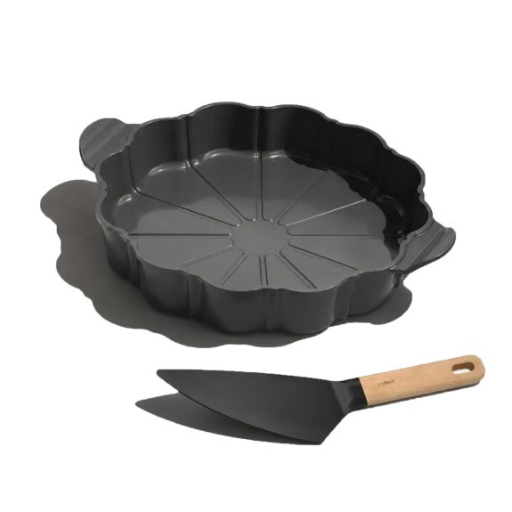 Cookut - The Formidable Tart Dish & Slicer 29 cm Graphite