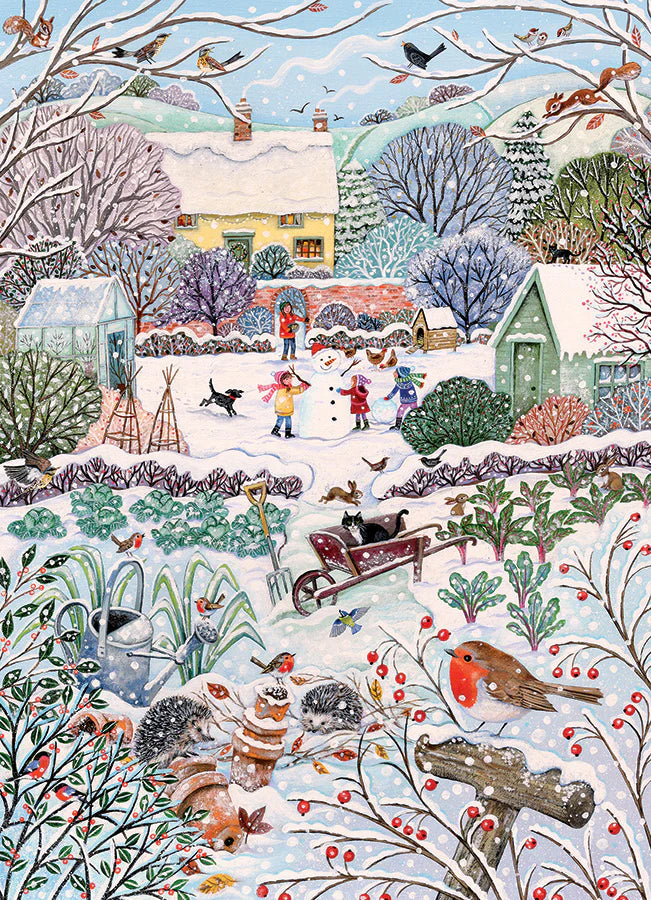 Cobble Hill - 500 Piece Jigsaw Puzzle - Winter Holidays