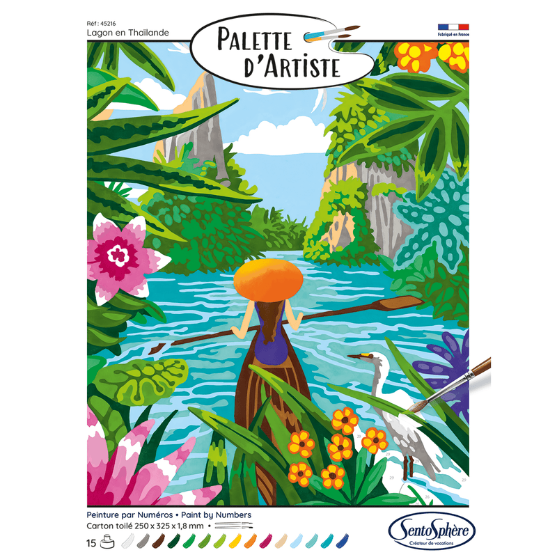 ARTIST PALETTE - LAGOON IN THAILAND
