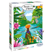 ARTIST PALETTE - LAGOON IN THAILAND