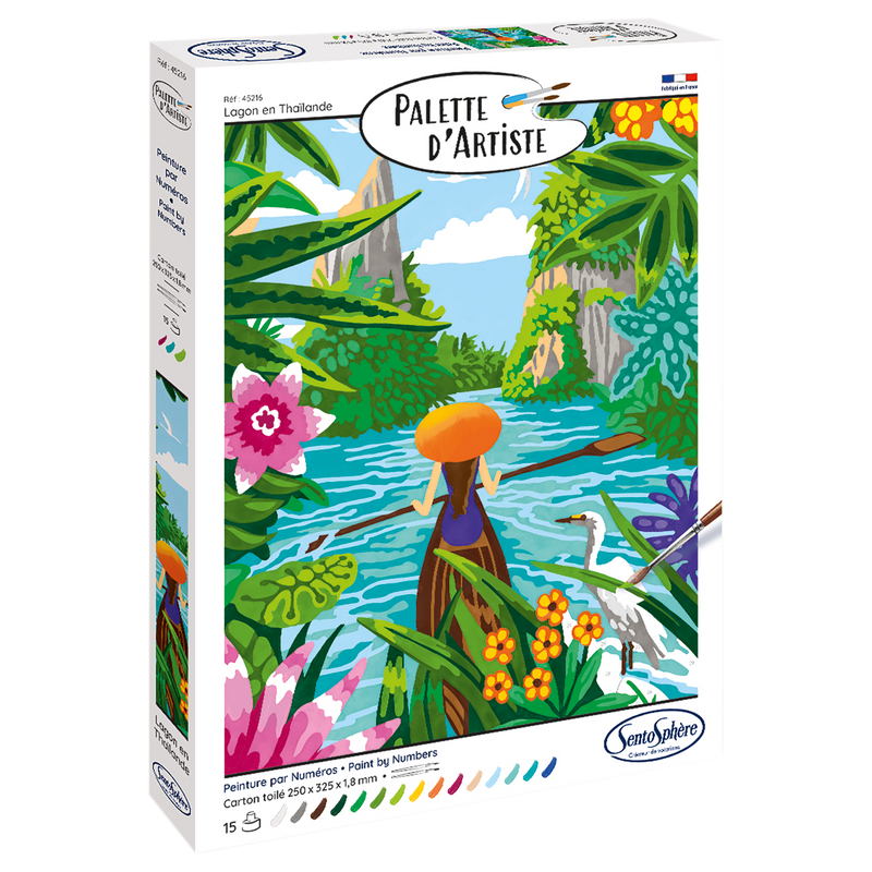 ARTIST PALETTE - LAGOON IN THAILAND
