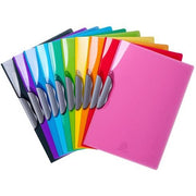 Iderama Assorted Clip-Design Pp Folders