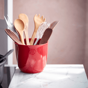 EMILE HENRY - Utensil Pot, 5.1x4.5" / 13x11.5cm, Grand Cru - lifestyle