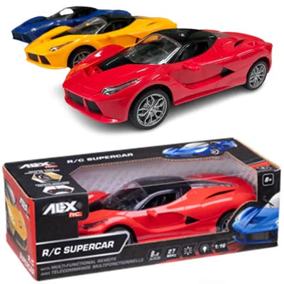 ALEX - REMOTE CAR - 1:16 RC SUPERCAR ASST