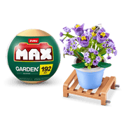 MAX BUILD Premium Garden Pot Plants Series 1 – Gypsophila Paniculata example with capsule; one random set included