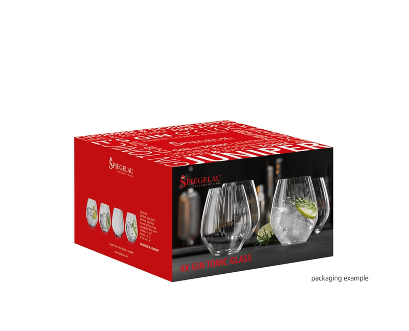 Spiegelau - SPECIAL GLASSES - Stemless Gin Tonic (Set of 4) | 625 mL / 21 oz