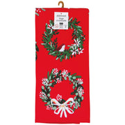 Now Designs - Wreaths Christmas Dishtowels Set of 2