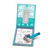 Melissa & Doug - Water WOW! - Under the Sea Water-Reveal Pad - open water-reveal pages and pen