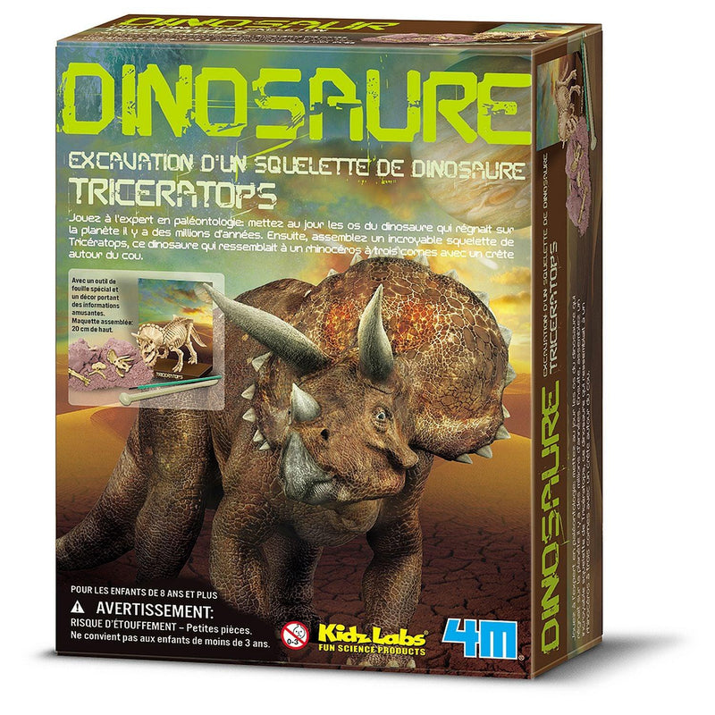 4M - Dig A Triceratops (French Version) - Limolin 