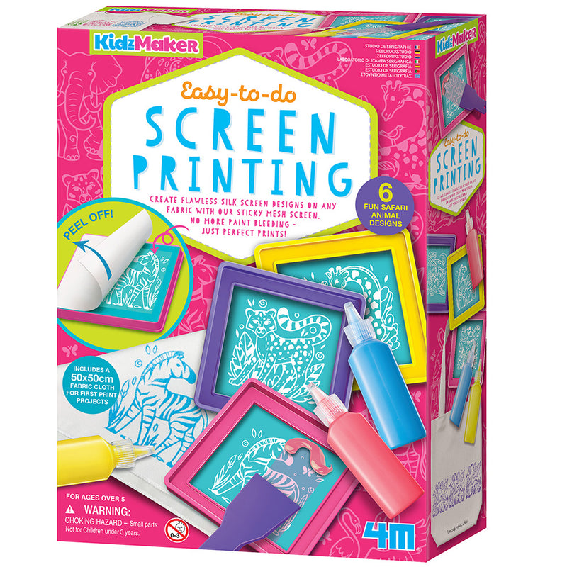 4M - EASY-TO-DO Fabaric Screen Printing - Limolin 
