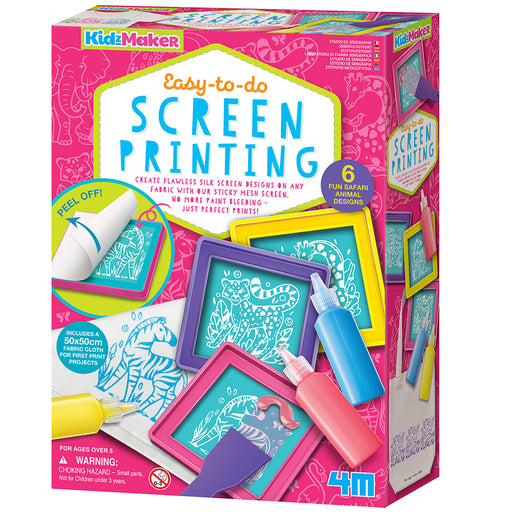 4M - EASY-TO-DO Fabaric Screen Printing - Limolin 