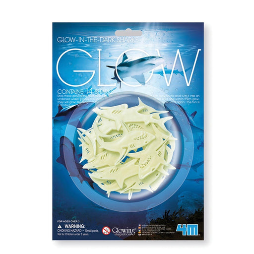 4M - Glow-in-The - Dark Sharks - Limolin 