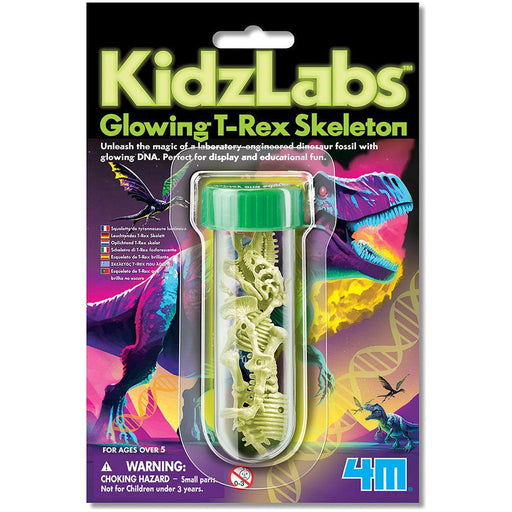 4M - Kidzlabs Glowing T-Rex Skeleton - Limolin 
