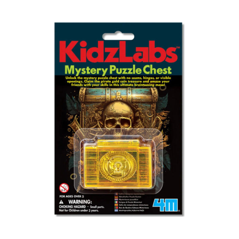 4M - Kidzlabs Mystery Puzzle Chest - Limolin 